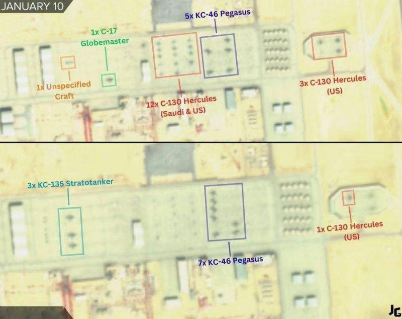 美国攻击伊朗的威胁并没有消除, 只是威胁在逐步减小，美国和沙特皇家空军已从沙特阿