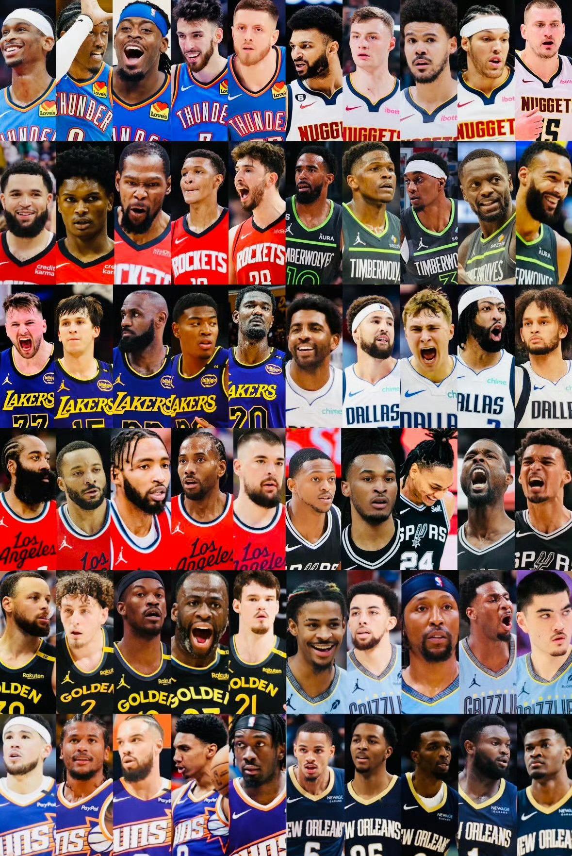 ESPN专家Zach Kram排下赛季西部球队实力等级：独一档大热门：雷霆准备阻