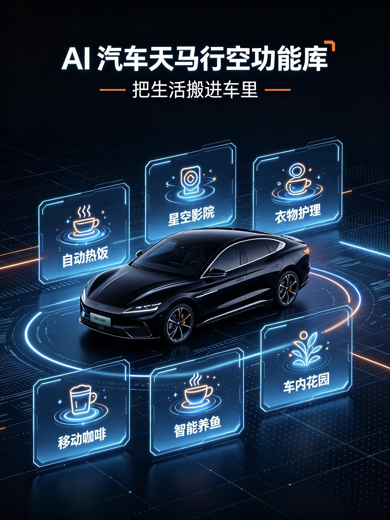 以前总觉得汽车就是个代步工具，能把人从A点拉到B点就够了，直到看到这组AI汽车概