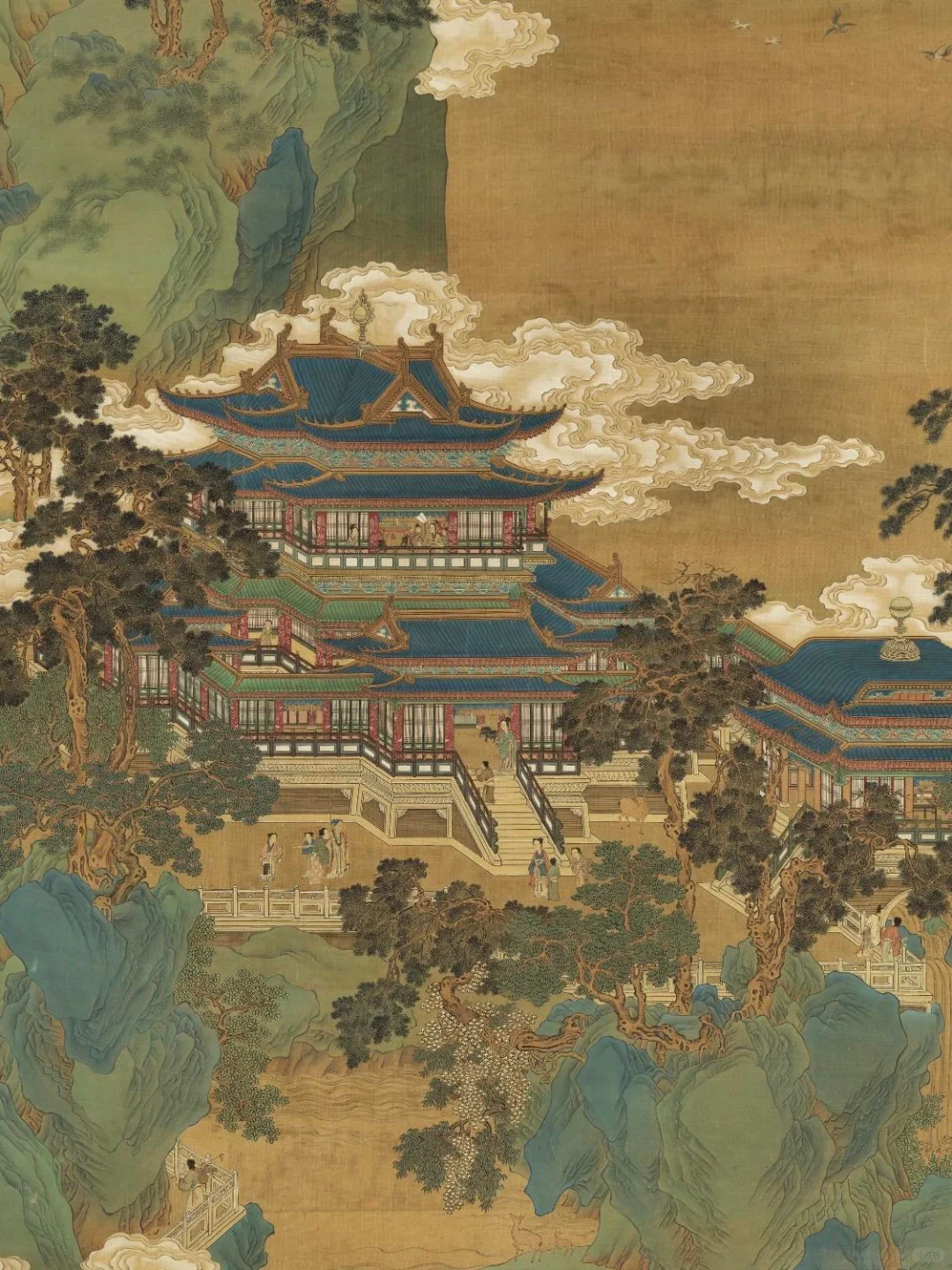 这是人间仙境吧｜《仙山楼阁图》