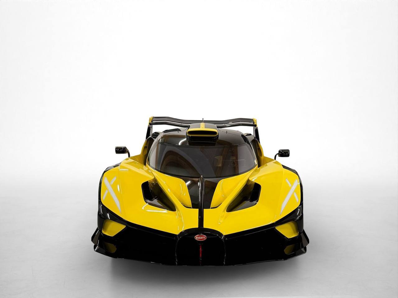 全新唯一一台黄色涂装的Bugatti Bolide