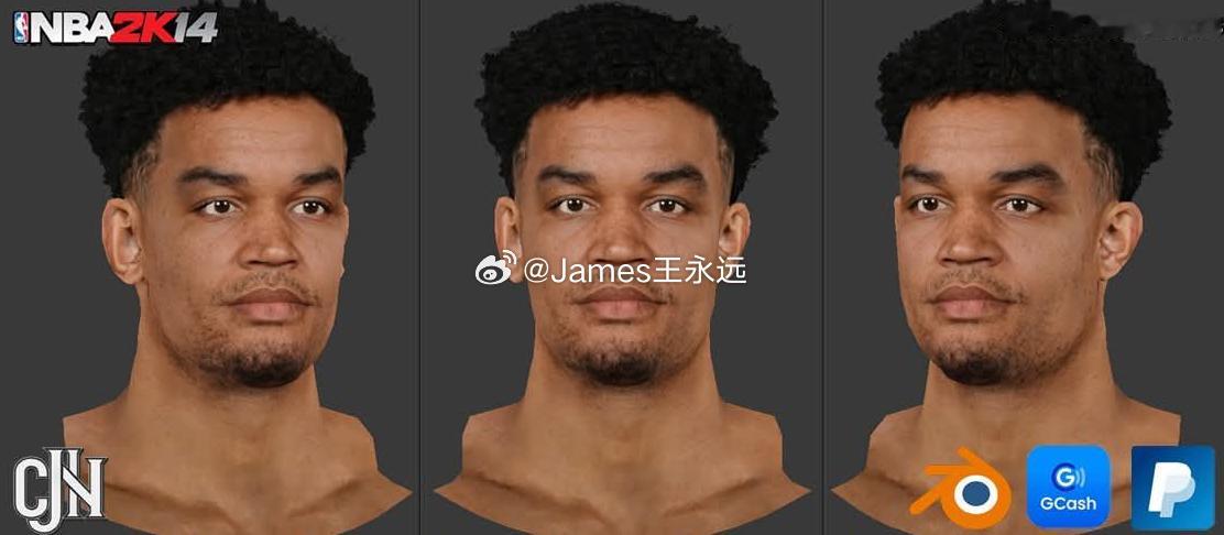 2K14 斯宾塞·琼斯 面补 