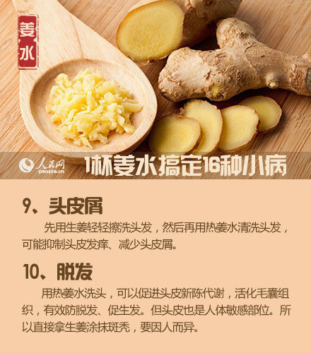 1杯热姜水搞定16种小病我的宝藏食谱