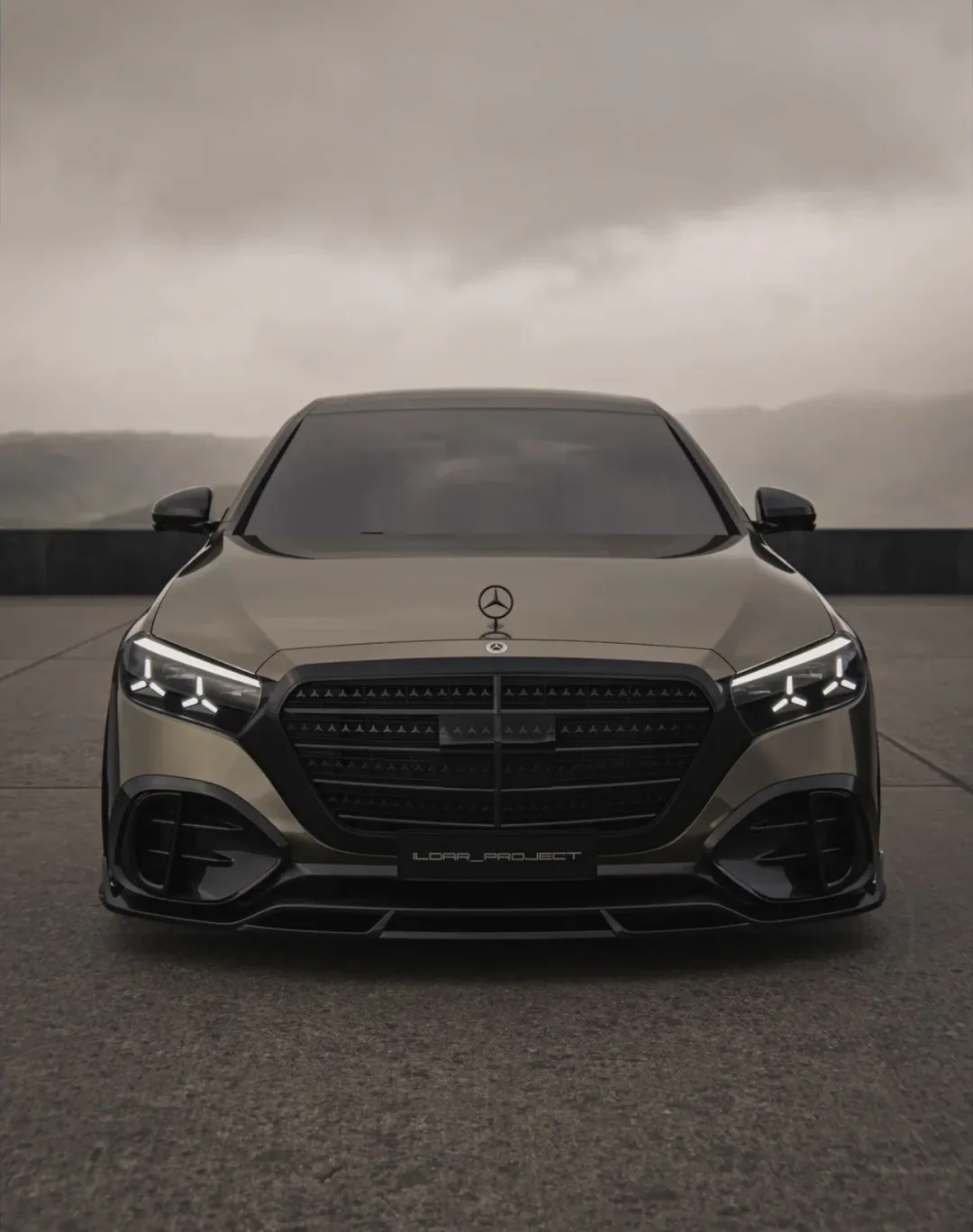New look of the W223 facelift