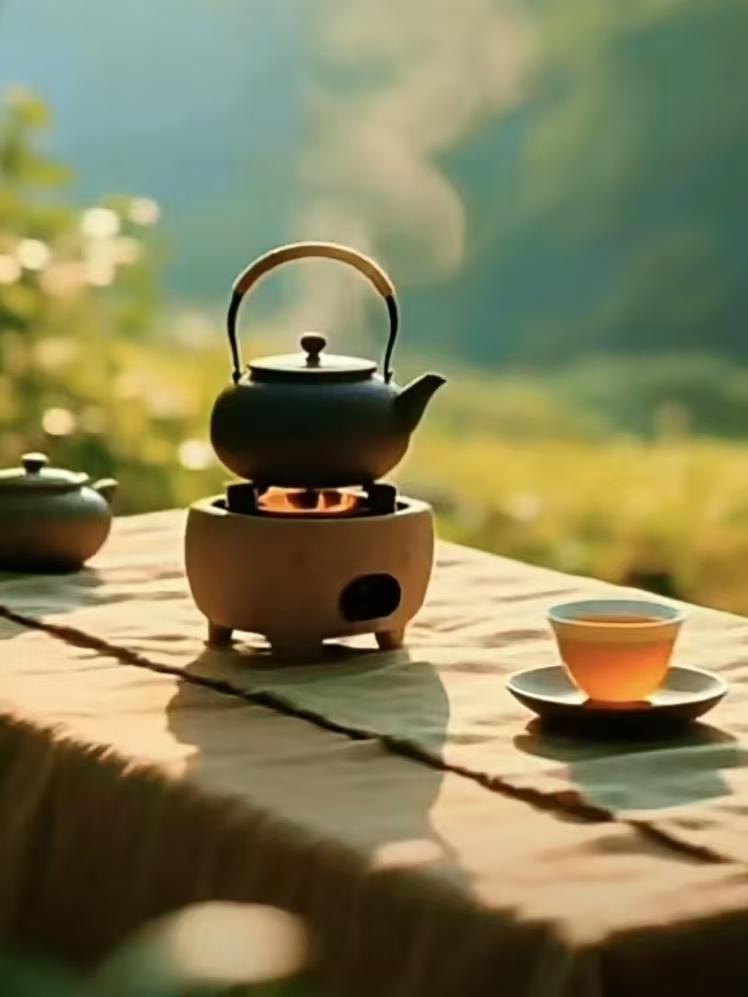 金字经.自诫
世事分因果，
是非心不磨。
看破红尘少说他。
呵，装聋福气多。
闲