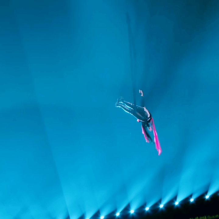 孙夏铃OMG这是在唱跳节目可以看到的节目吗，越南浪姐孙夏铃也太牛了吧，这个高空瑜