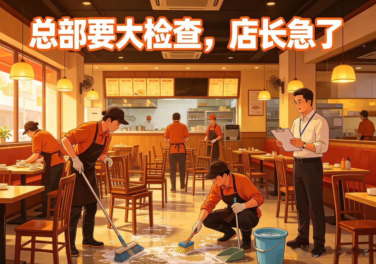 餐饮总部突击大检查！不挨骂绝不干活，职场通病太真实了
 
干餐饮的都懂一个道理：