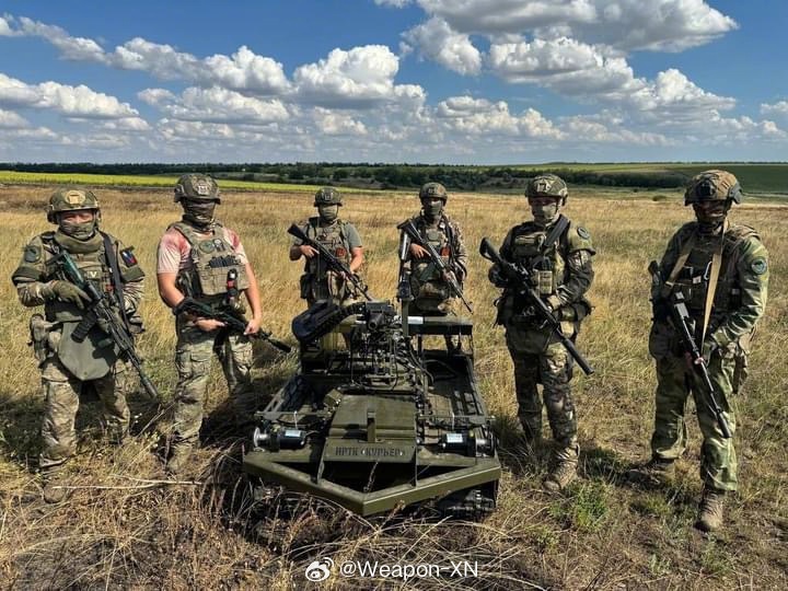 #兵器影像[超话]##俄乌局势新进展# 刚刚亮相俄罗斯军队-2024博览会的NR