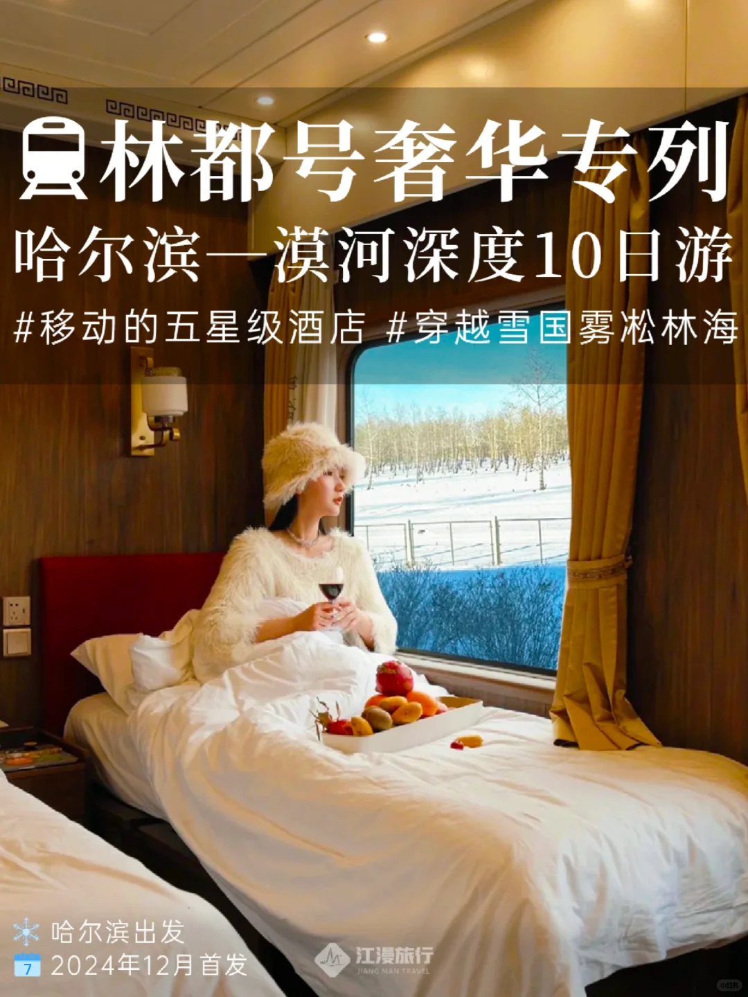 林都号早鸟限定✨冬季坐雪国列车体验感YYDS