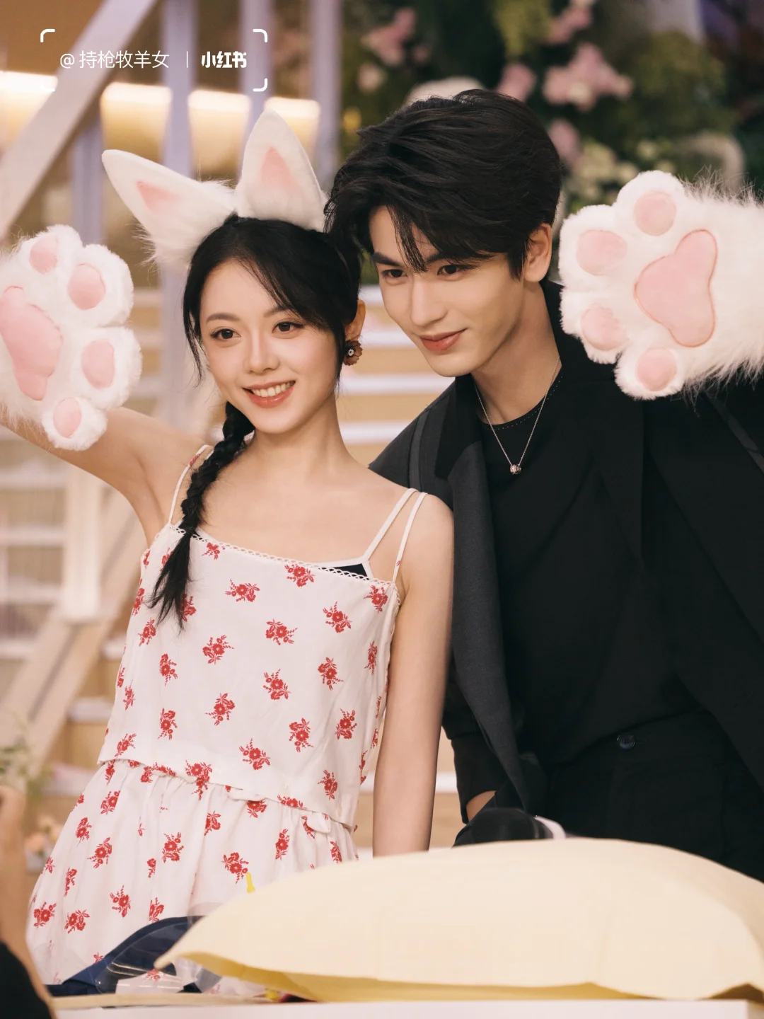 🔥生图暴击！樱桃琥珀扫楼现场太甜了！