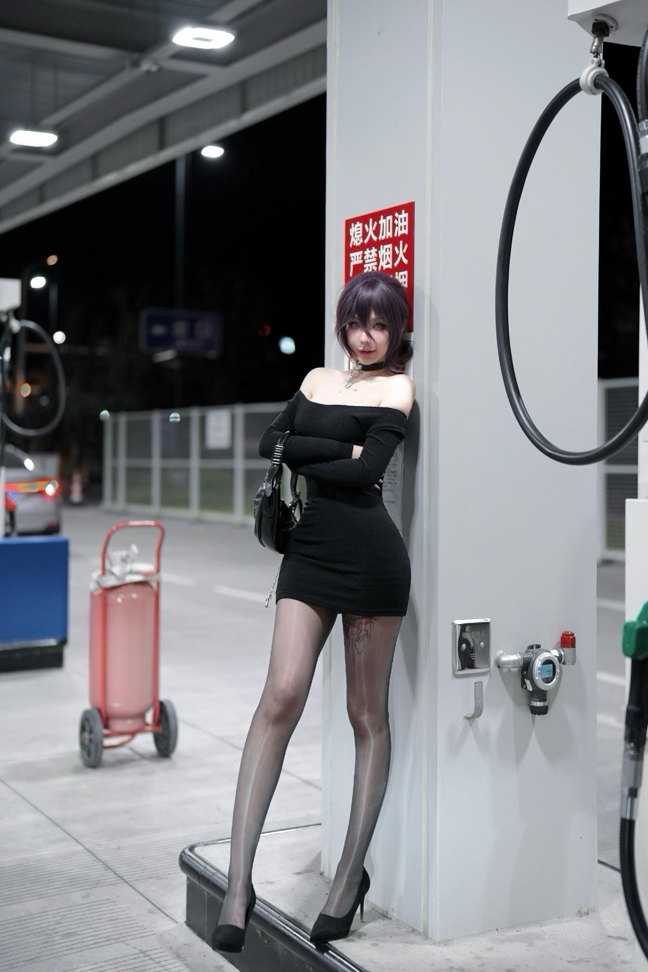 蕾塞片场花絮（不是。熄火加油 严禁烟火     摄影   后期：自己