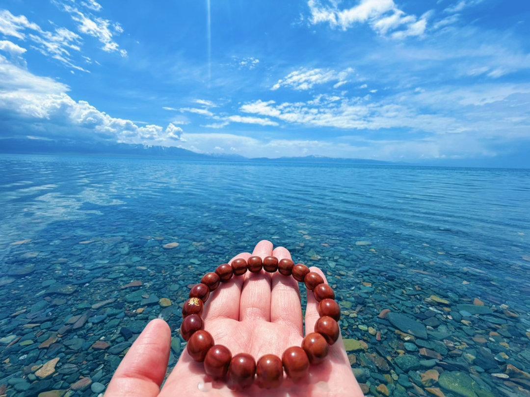 📿给我的小手串吸收一下日月精华“撒贝宁”就为了你那句话，“我没白活”！～ 博乐