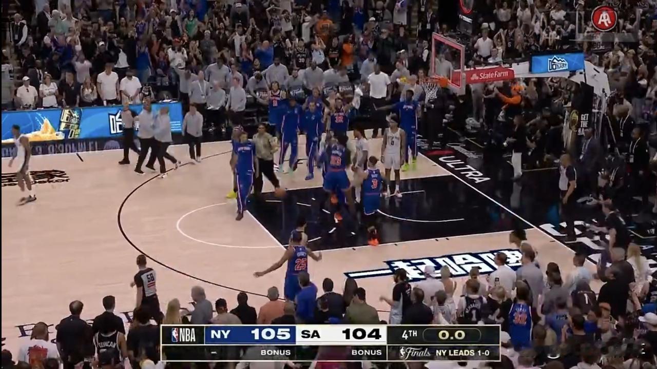 尼克斯太硬了！！！马刺没戏了～骑士和哈登输的一点都不冤枉！
     NBA总决
