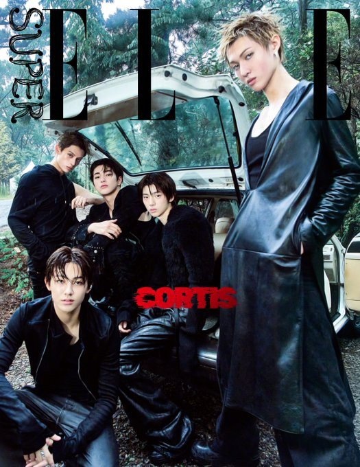 娱乐[超话]CORTIS韩版ELLE封面CORTISELLE封面超有时尚表现力的