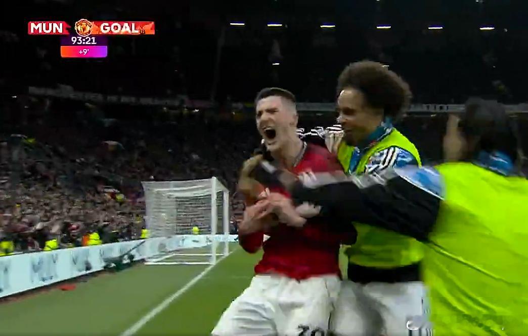 塞斯科转身抽射破门！！！！曼联3-2！！！ManUtdspot曼联vs富勒姆曼联