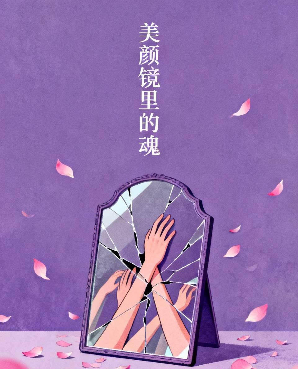 江湖怪谈•荒诞志223《美颜镜里的魂》
内容：我是一面镜子。那个叫林娜的女人，每