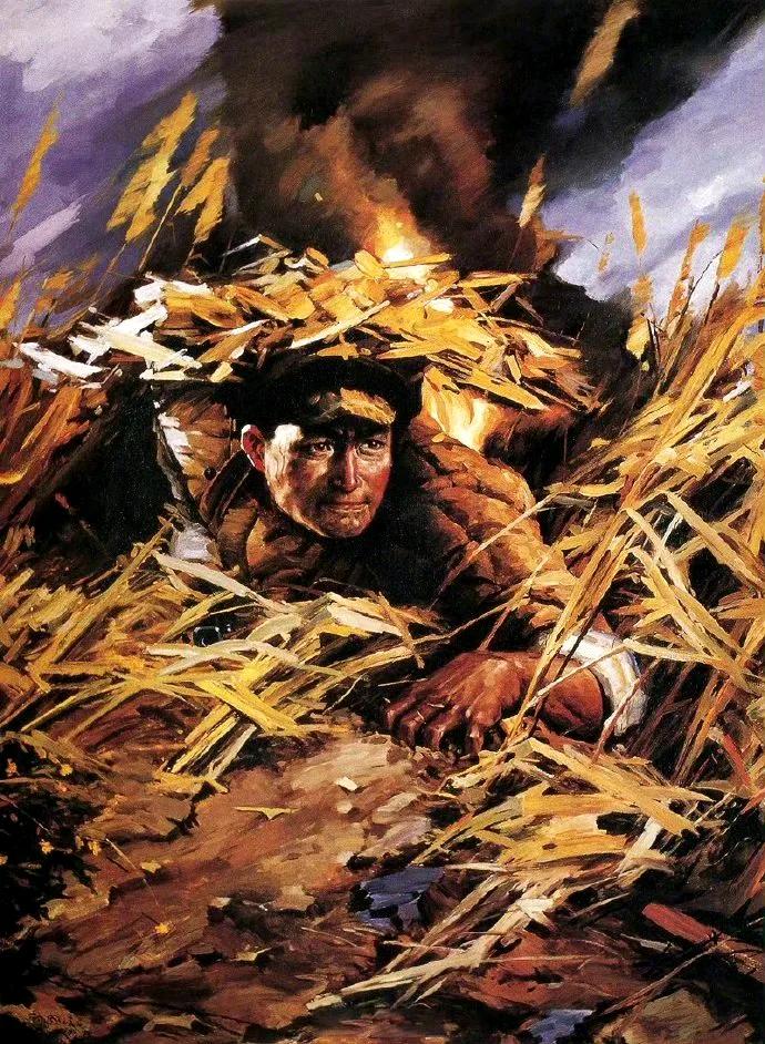 #邱少云牺牲72周年#

当年……唉！
山因脊而雄，屋因梁而固，不懂历史的民族没