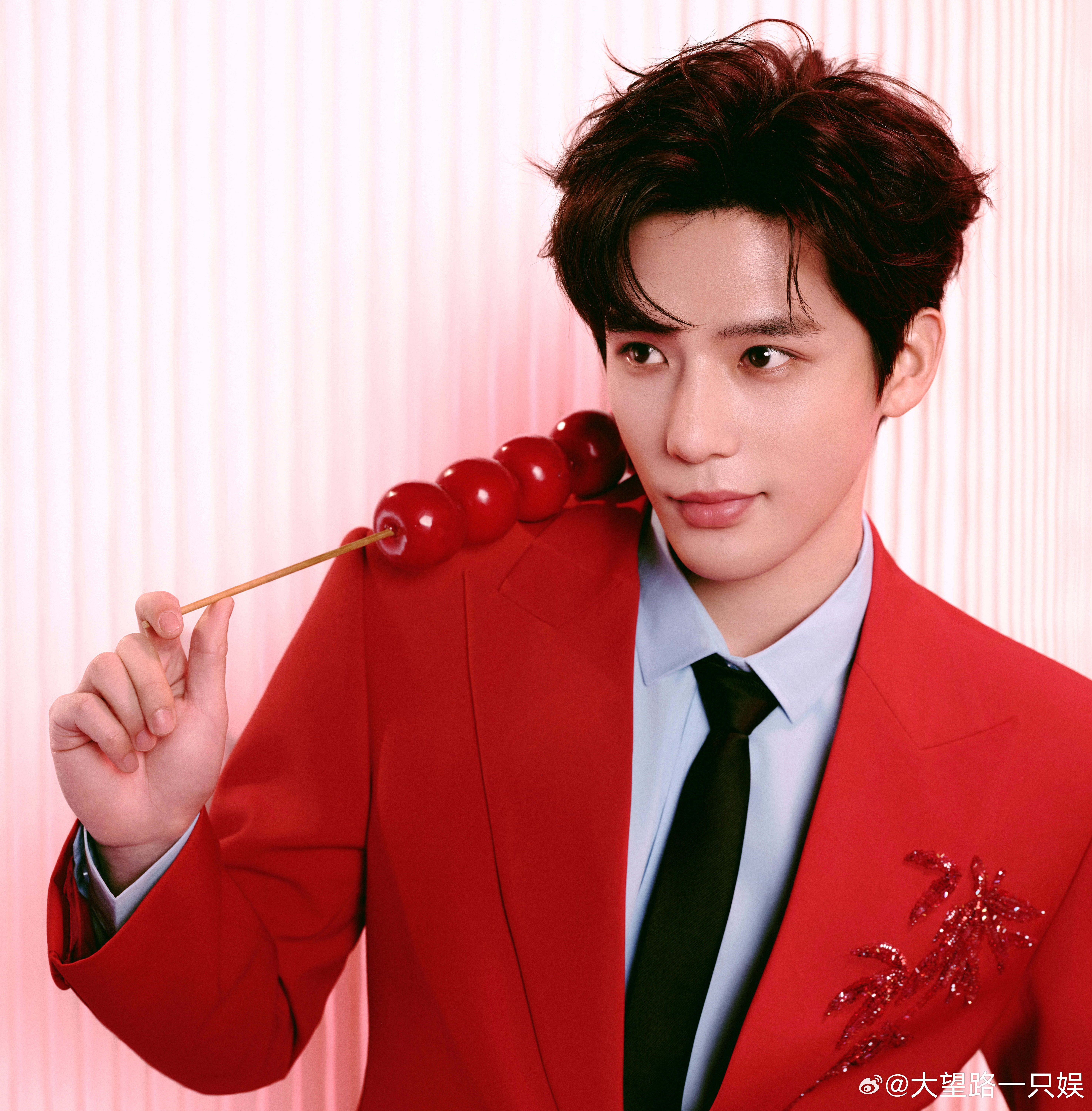 王安宇红衣胜火期待王安宇春晚亮相就这个帅哥根正苗红爽！！ 