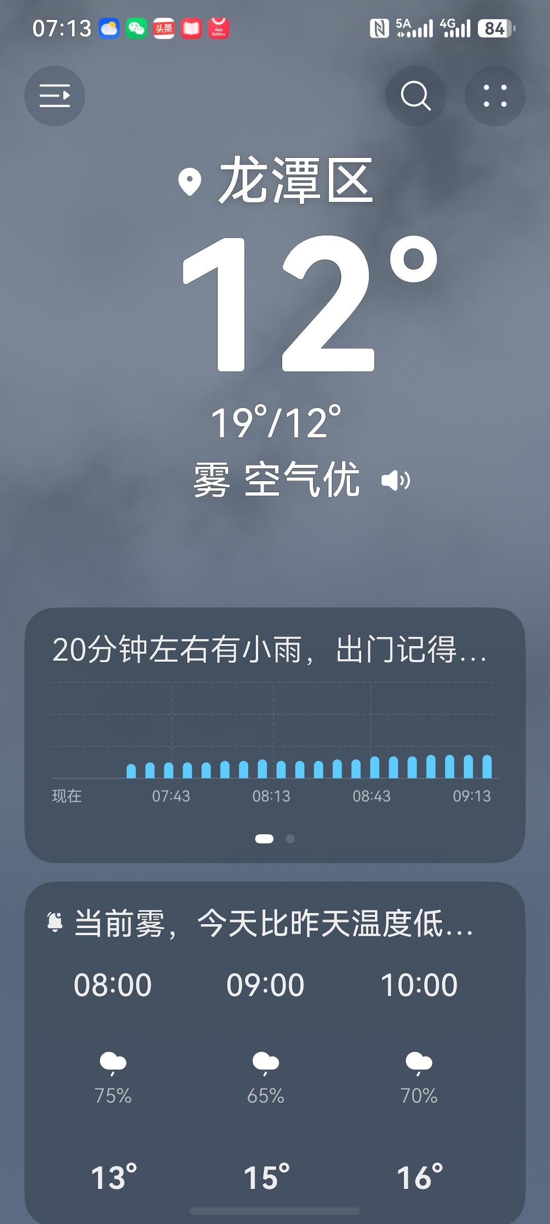 经过多年的观察和亲身体验，发现了一个奇怪的现象，就是每年的高考这三天肯定有一天下