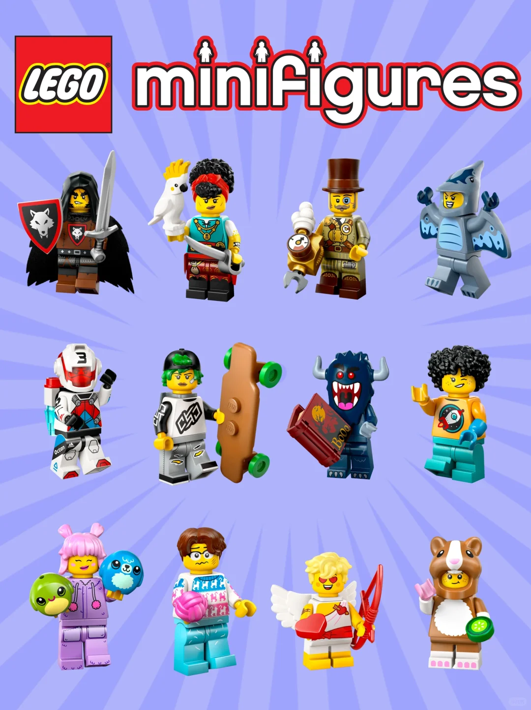 【乐高新品】人仔抽抽乐第27季高清图