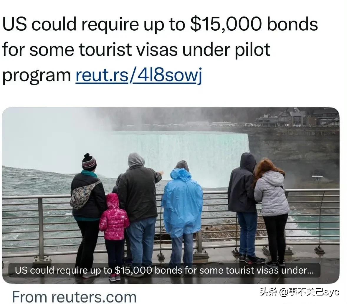 美国的非移民类签证，联邦政府要收取$250“诚信费”，签证到期后，如果没违规，理