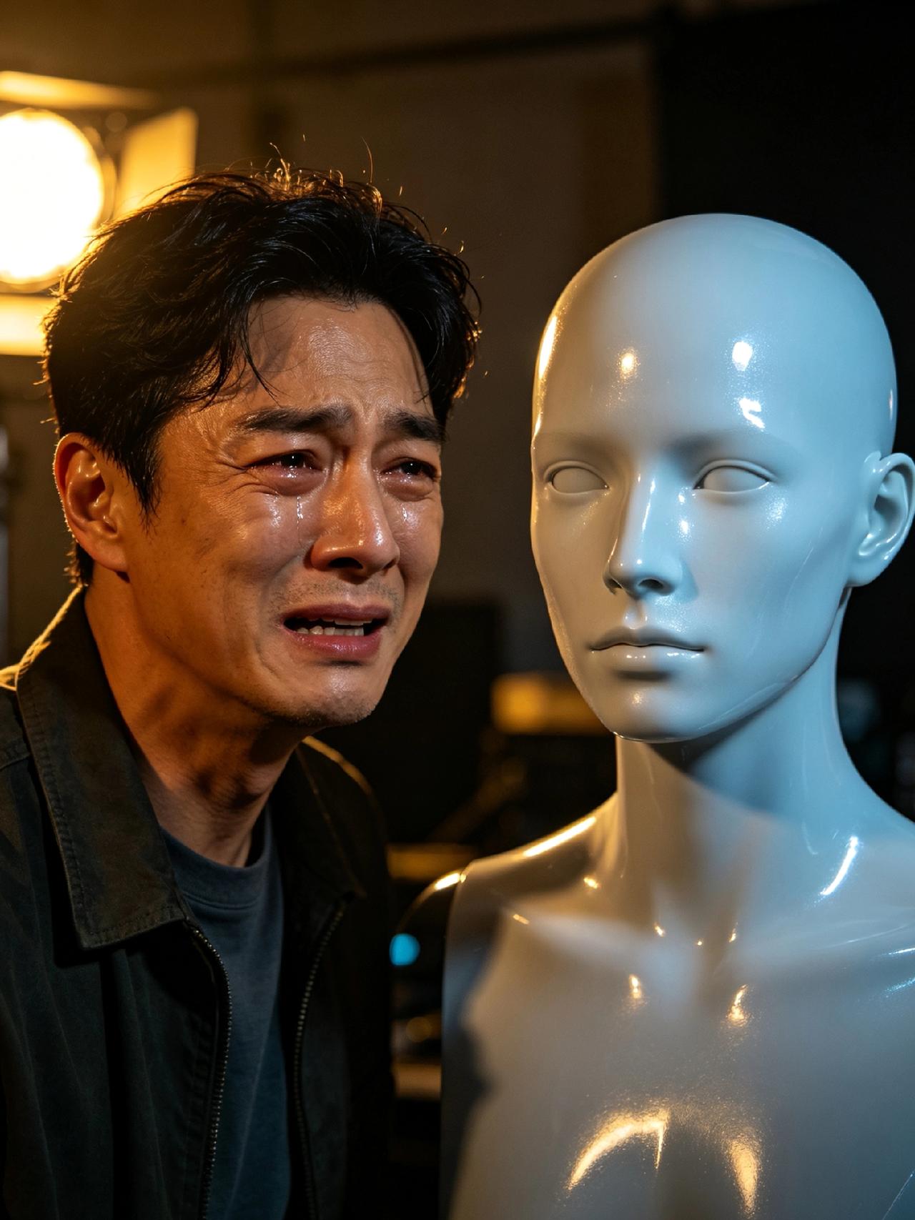 我认为不会
我认为AI演员，根本不可能取代真人演员。
 
AI能模仿外貌神态，能