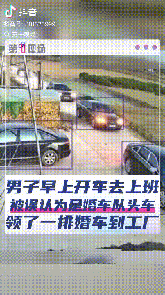 闹笑话了！河南，男子早上开奥迪车去上班，下车后发现后面跟了一大群奥迪车，原来是因