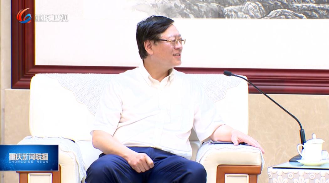 9月8日，联想集团董事长兼CEO杨元庆一行，在重庆。