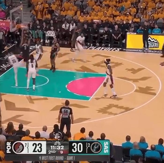 开拓者首发中锋克林根打的也太差了吧？还不如让杨瀚森上！

作为开拓者当家中锋的克