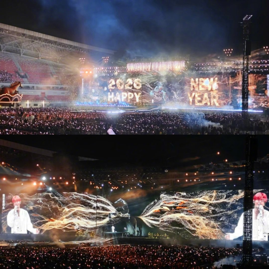 李荣浩 浪漫疯子 谁被李荣浩的跨年夜浪漫哭了！移动花车、无人机秀、精心舞台再加神