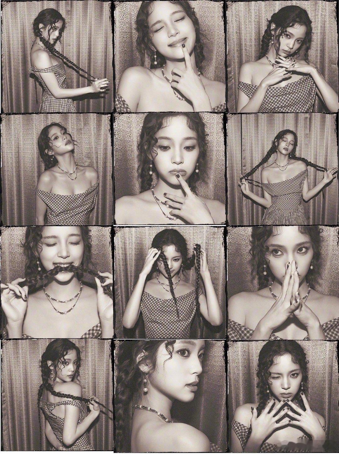 欧阳娜娜妆造夯爆了 欧阳娜娜这波复古妆造太绝！蓬松羊毛卷氛围感拉满，五官精致度直