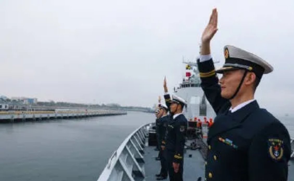 海军第46批护航编队凯旋 历时339个昼夜，航迹跨越3洲2洋，累计航程16万余海