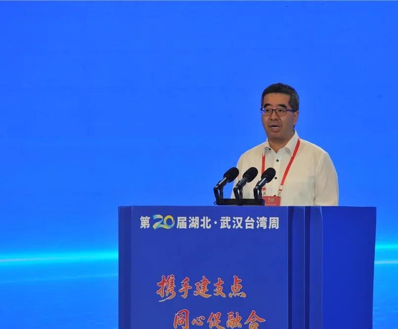 萧旭岑发声了
就在刚刚，7月10日，中国国民党副主席萧旭岑在湖北武汉出席“第20