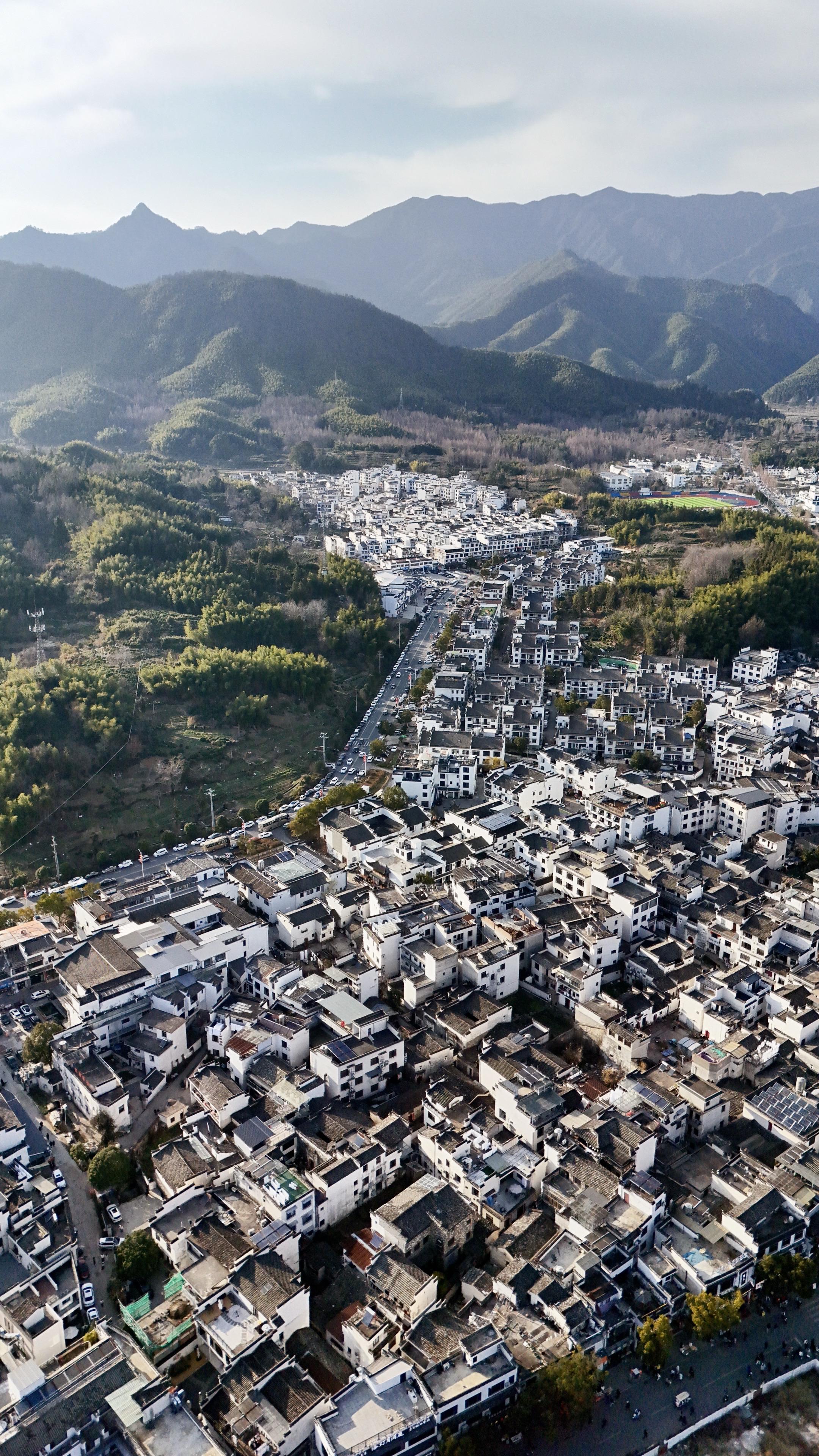 春节宏村堪比黄山。