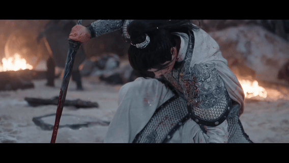 陈飞宇终于会用脸了陈飞宇不用原谅现偶了陈飞宇战损妆一上脸，眼神里的狠劲和破碎感全