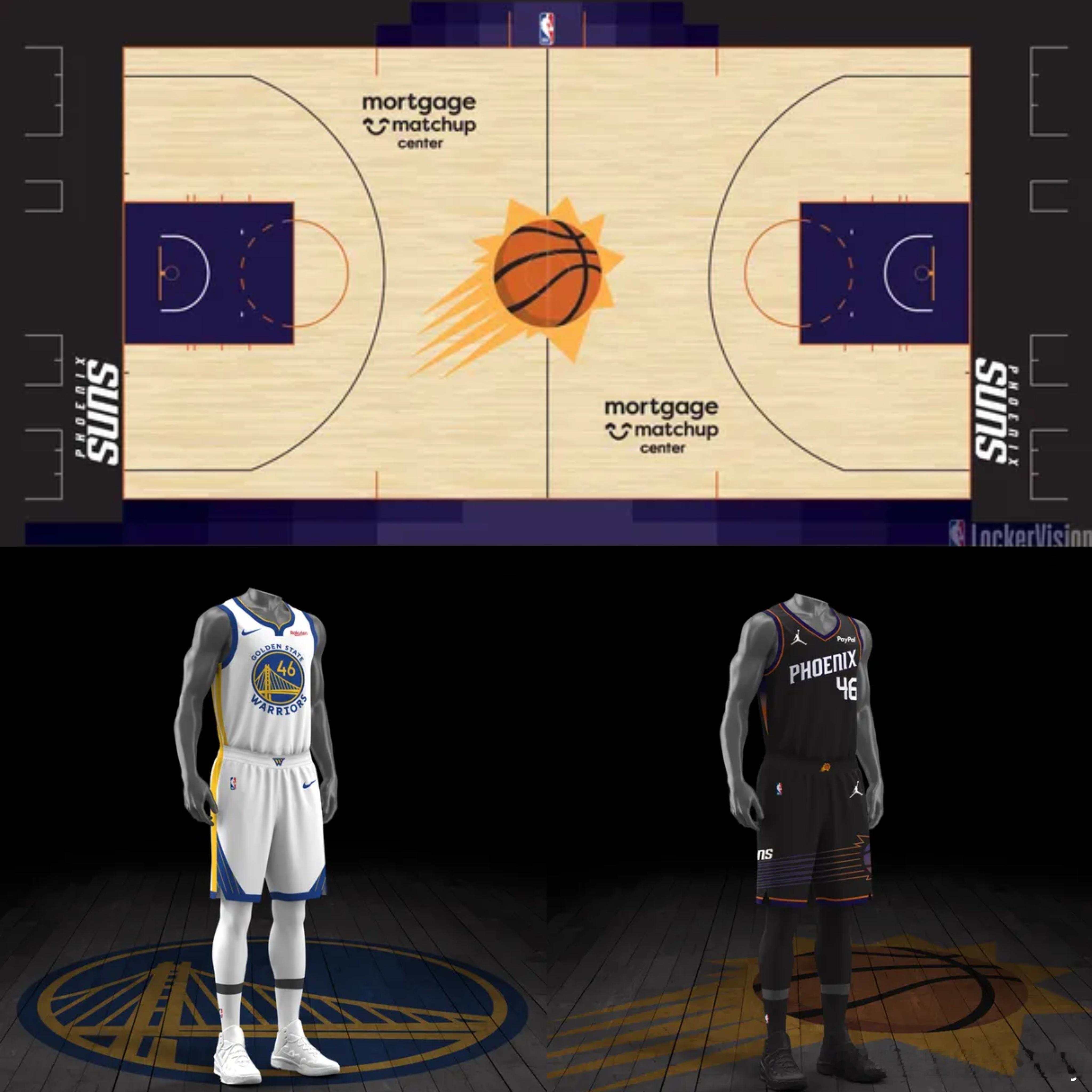 生死大战比赛预告：明天上午10:00，勇士前往客场挑战太阳！胜者将晋级季后赛！！