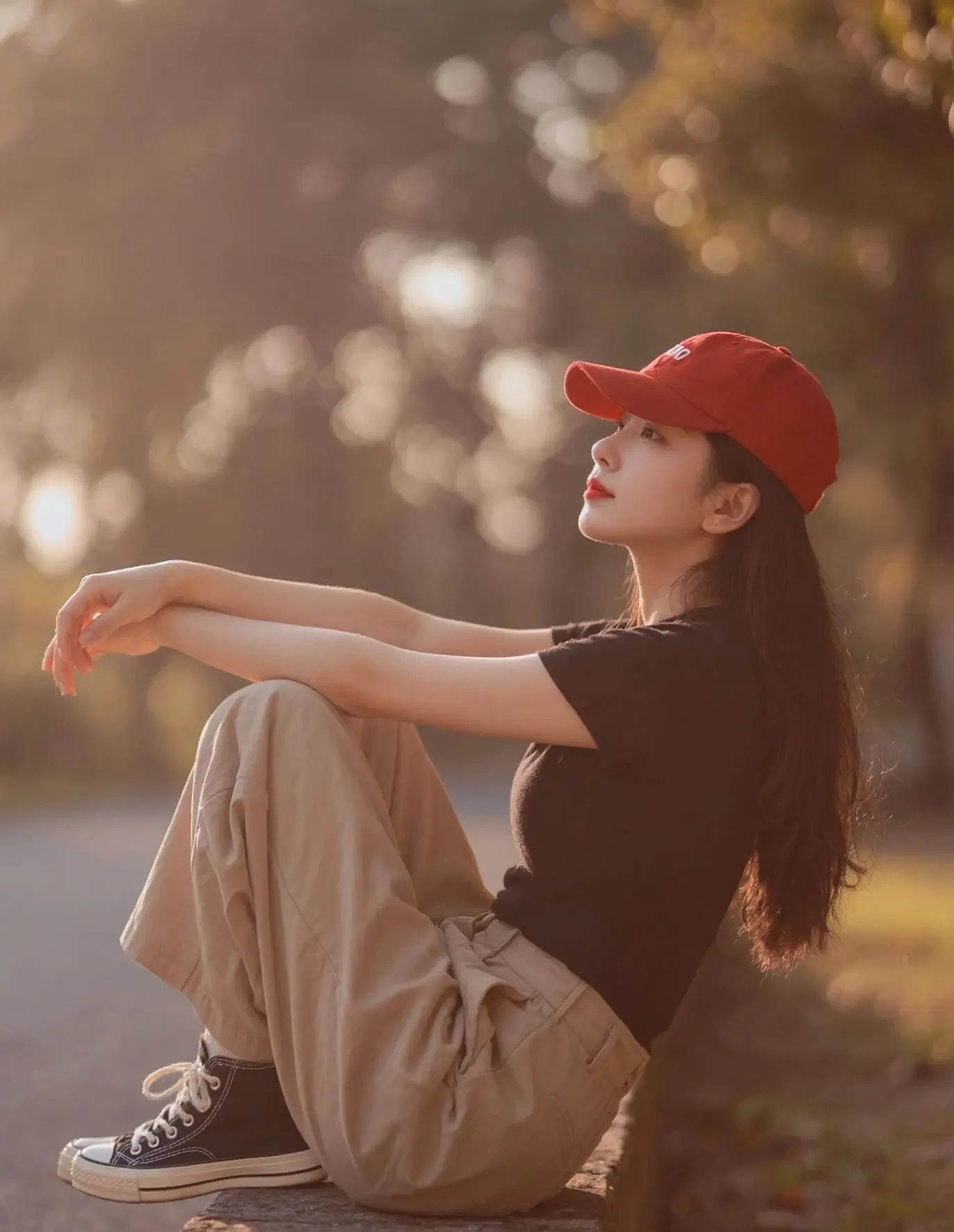 AI逆光生活照 随变ai随便玩 原来ai可以这么美