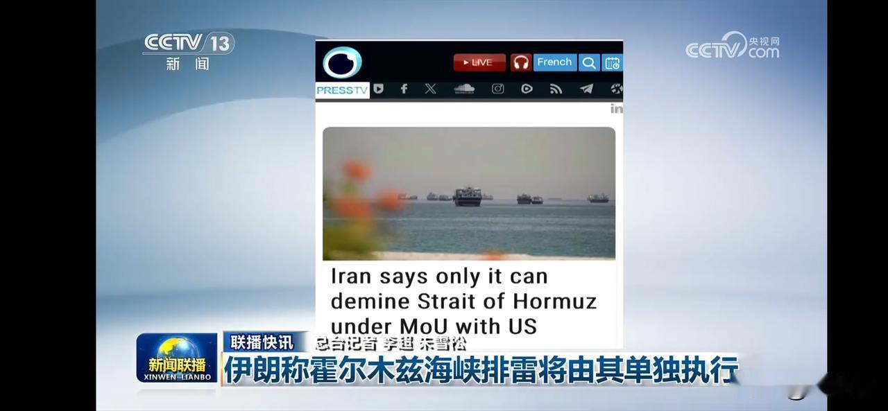 伊朗称霍尔木兹海峡排雷将由其单独执行，拒绝法国来排雷，怎么哪哪都有法兰西这只鸡。