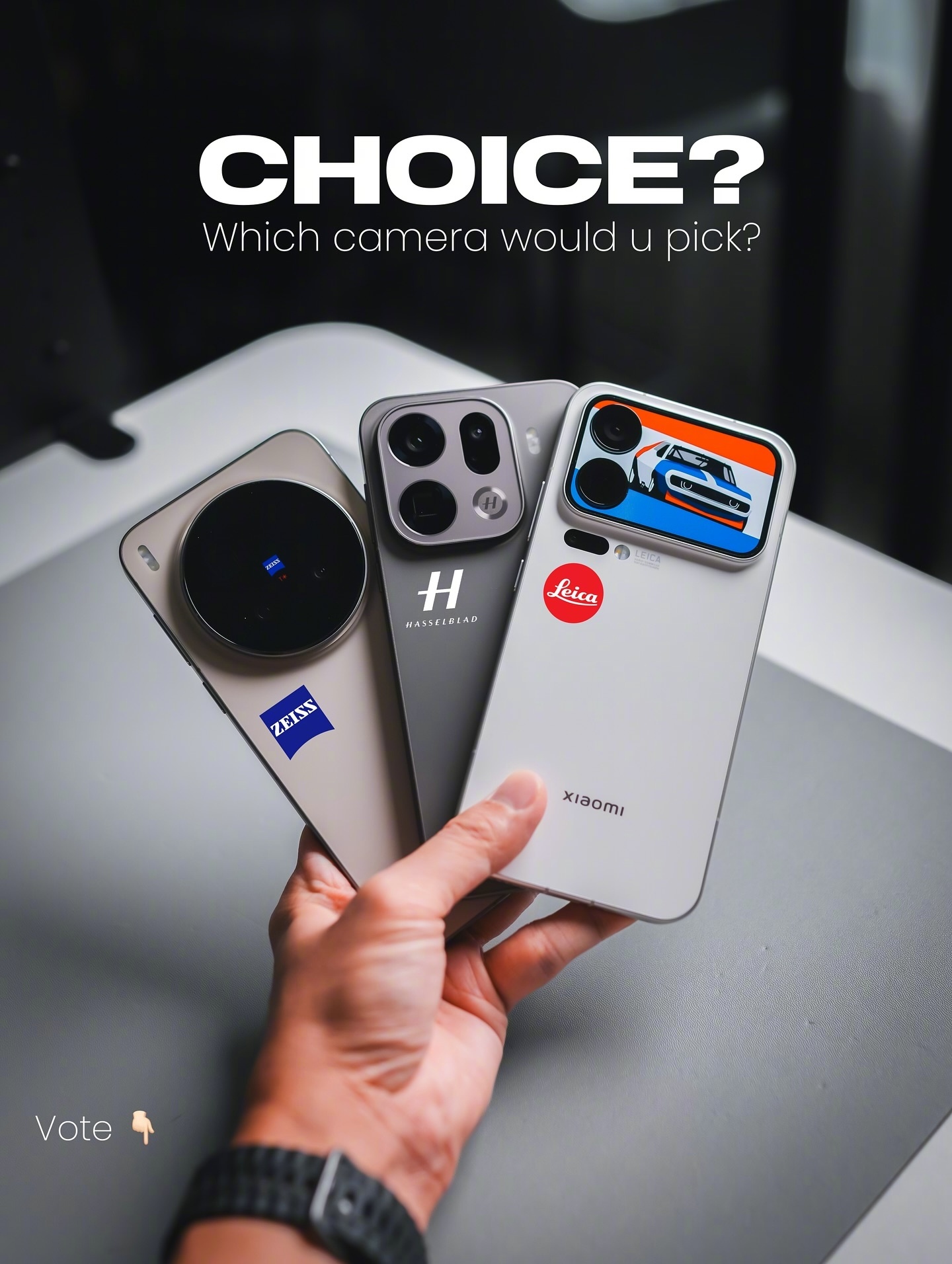 国产旗舰三选一，你选谁？ ​​​