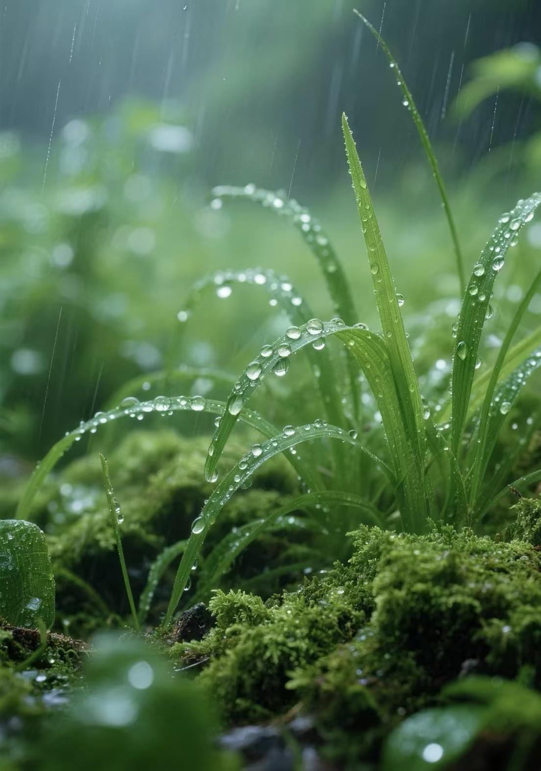 四月将尽，五一临门，风掠过旧巷，雨打湿新绿，也有风雨也有晴。

斟一盏春色，与夏