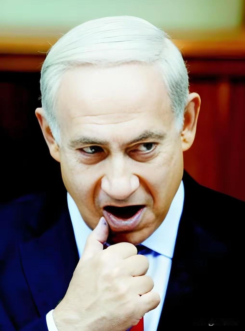 希特勒的恶是从史书上看到的，
内塔尼亚胡的残忍是现实中目赌的。
看他这小眼神，