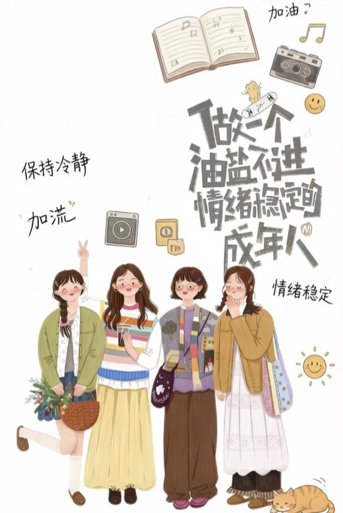 成年人的世界里，哪有“容易”二字！
01. 成年人的崩溃是静音的，连哭都要调成震