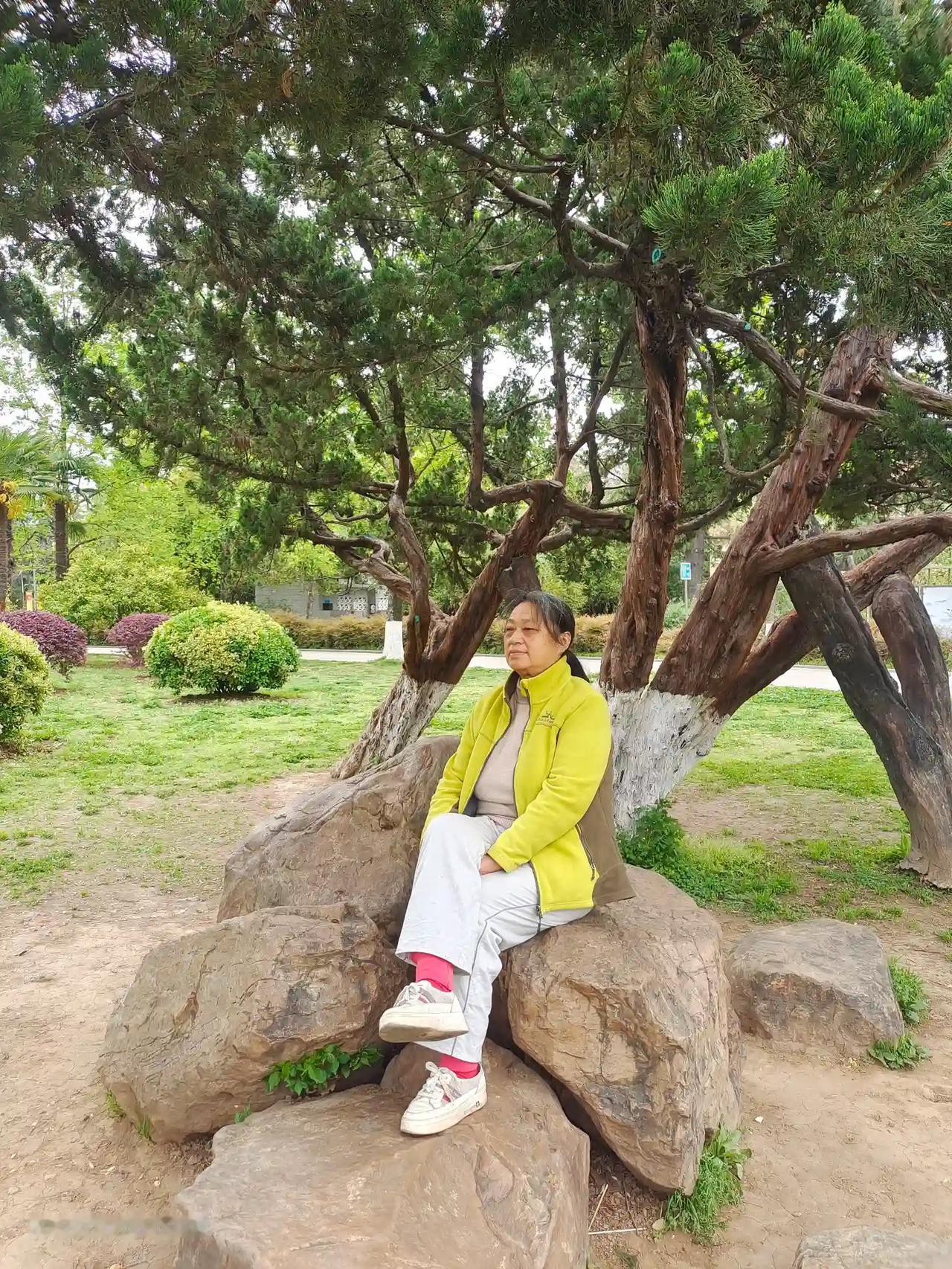 青山公园的确好玩，几十年的树木，几十年的水，我们这些老人留下了几十年的回忆