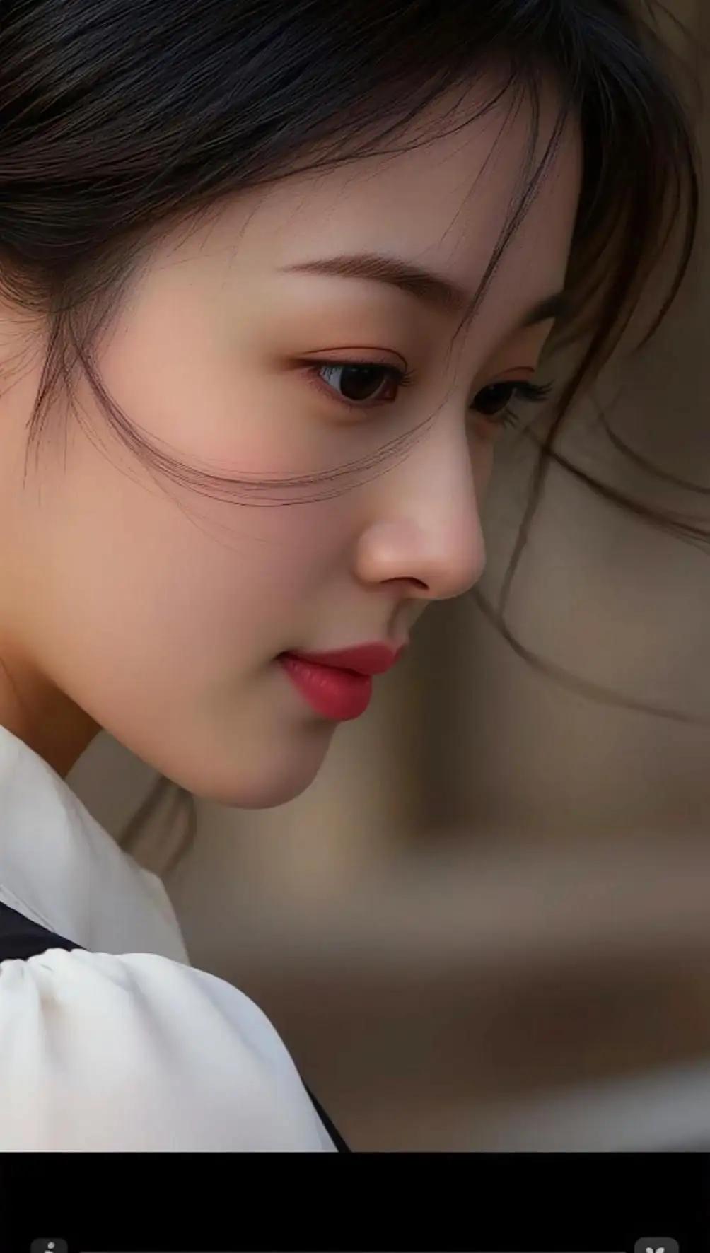 沉静的午后，温柔的侧颜，岁月静好。