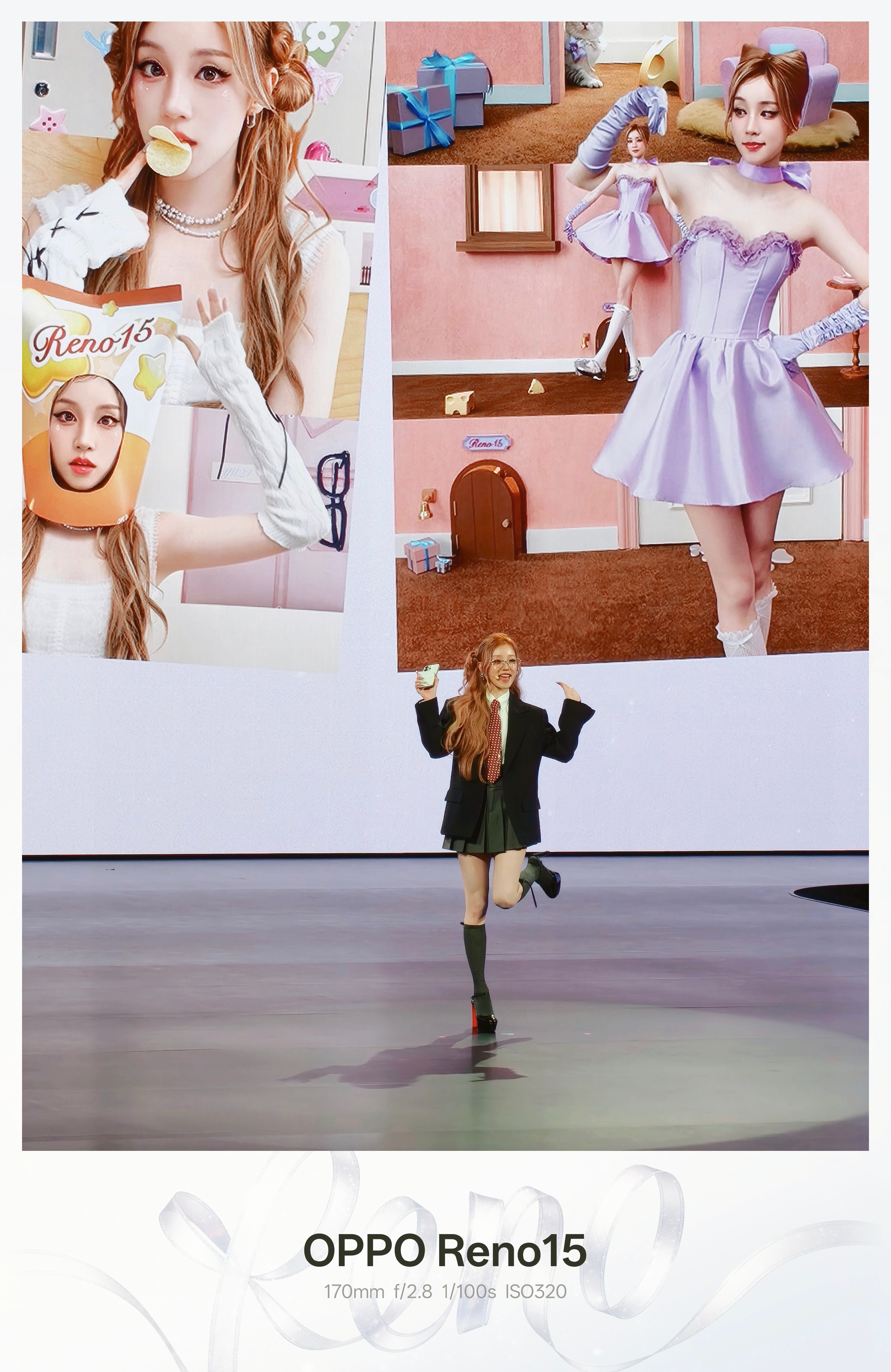 一台颜值与实力兼具的超出圈实况神机没想到现场还见到了颜值与业务能力都很能打的宋雨