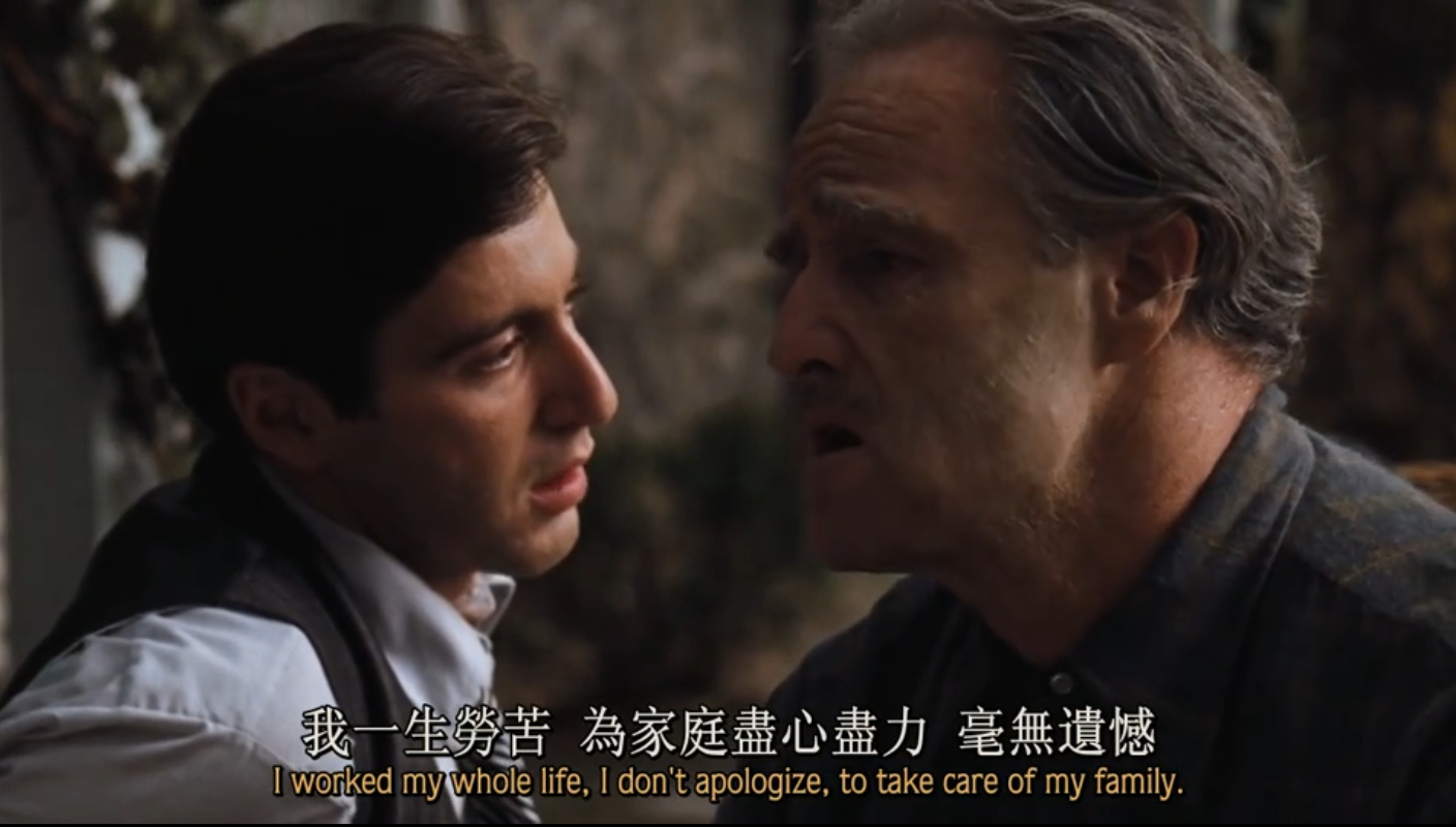 《教父》是黑帮电影，但是拍得很有史诗感。然后我想起来，其实所谓的史诗也不过是更大