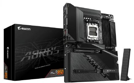 【技嘉推出 B850M AORUS STEALTH 主板：M-ATX 背插设计，