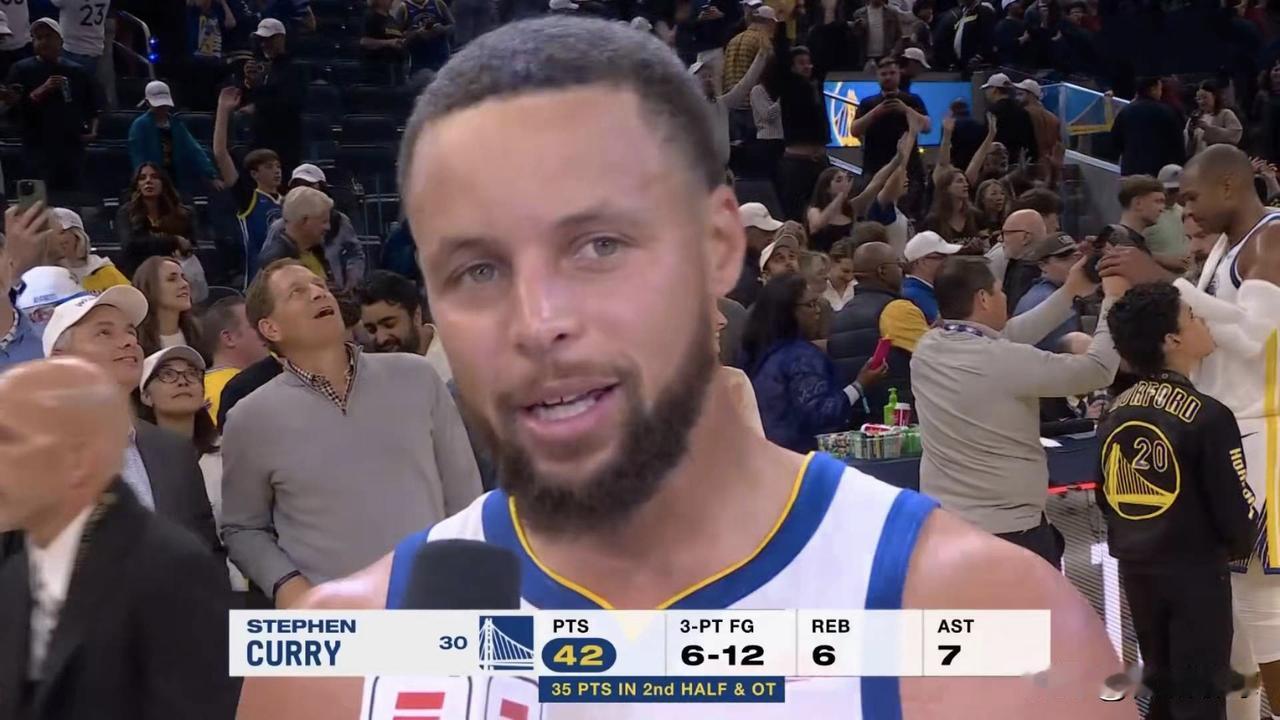 为什么戈登50+8的成绩也抵挡不住库里的中路对狙42+6+7。库里的带队能力就是