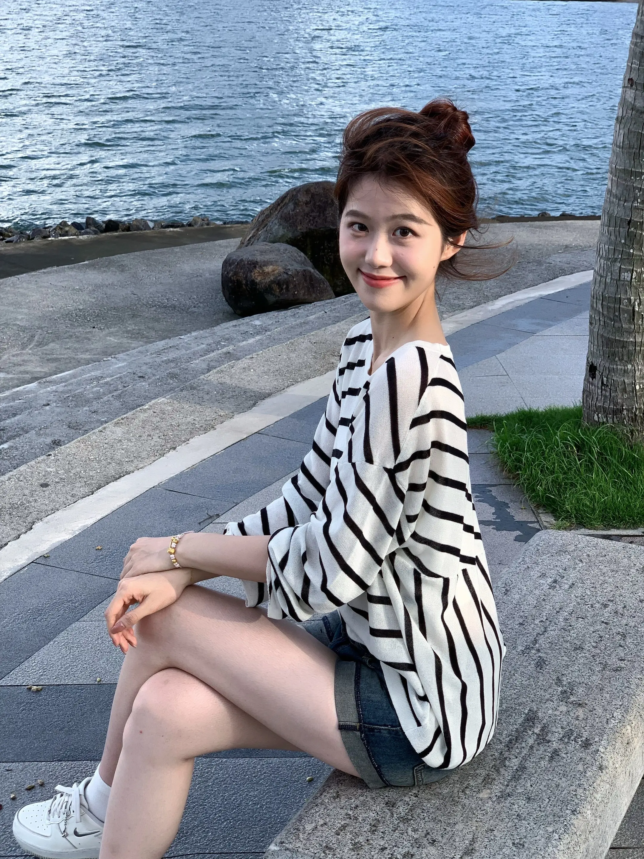 𝐈’𝐦 𝐨𝐤 •｜ 我要山要海。谁懂条纹和海边🏝️的适配感啊...