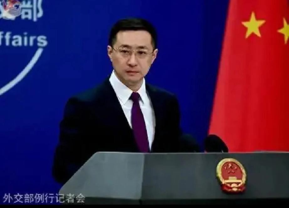 就在刚刚，
中国外交部发布严正声明，
4月29日，针对美国牵头联合多国指控中国在